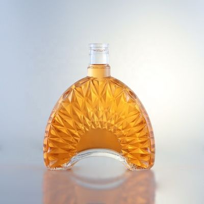 Champagne 1L garrafas de vidro com impressão de tela Decal e vedação de cortiça opção personalizada