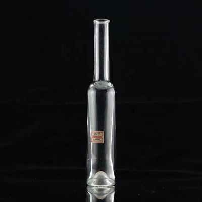 200 ml 300 ml 375 ml Botão de vidro fino de forma esbelta para negócios de fabricação de vodka
