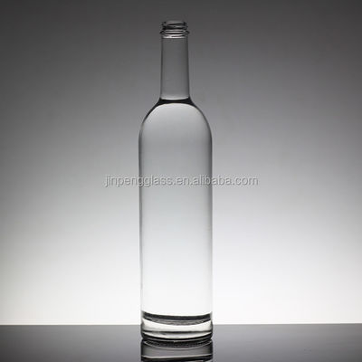 Flint Acid Etch Botas de vidro de forma única para rum Liquor Brandy Whisky Vodka Tequila
