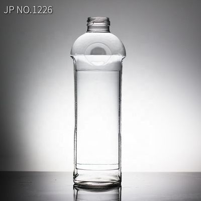 Garrafa de água mineral de vidro de 750 ml com tampa de parafuso Tipo de vedação para água benta