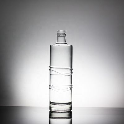 Garrafa de água mineral de vidro de 750 ml com tampa de parafuso Tipo de vedação para água benta
