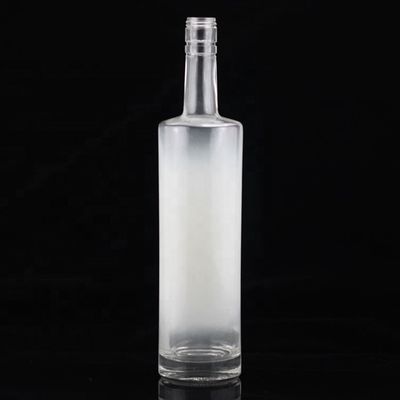 Garrafa de vidro 750ml 500ml Decal Impressão de Vodka com design congelado e material de base
