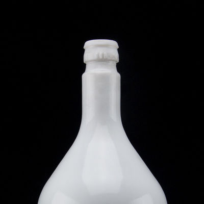 700 ml de garrafa de vidro de manuseio de superfície de gelo de rum com rolha