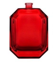 Flint Glass Bottle de Spray Matte Quadrado Único 30ml 50ml Luxury Frosted Perfume Bottle