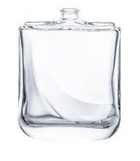 Flint Glass Bottle de Spray Matte Quadrado Único 30ml 50ml Luxury Frosted Perfume Bottle