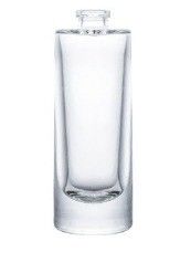 Flint Glass Bottle de Spray Matte Quadrado Único 30ml 50ml Luxury Frosted Perfume Bottle