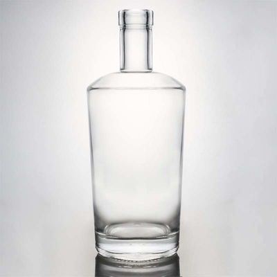 Decal Superficie Handling 700ml garrafa de vidro de uísque com logotipo personalizado e tampa