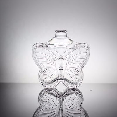 Fota de vidro de perfume de luxo Logotipo aceitável com forma personalizada Fota vazia