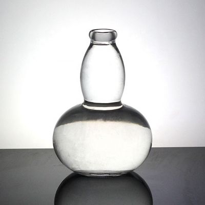 Fota de vidro de perfume de luxo Logotipo aceitável com forma personalizada Fota vazia