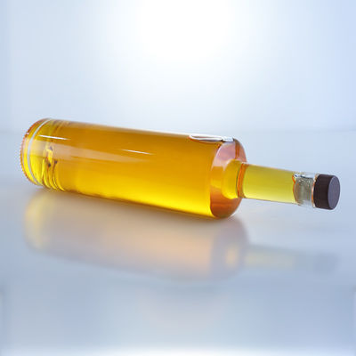 Logotipo personalizado Tipo de vedação garrafa de vidro de cortiça para uísque Vodka Tequila Gin Rum Made