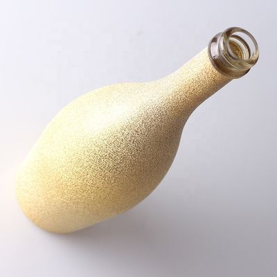 Garrafa de champanhe táctil de 750 ml clara ou personalizada Garrafa de vidro de pintura vazia de 75 cl