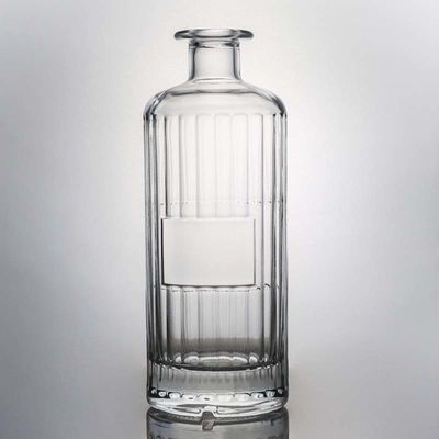 Botão de vidro de cortiça para whisky, vodka, tequila, gin e rum