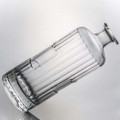 Botão de vidro de cortiça para whisky, vodka, tequila, gin e rum