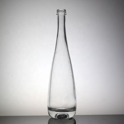 Garrafa de sumo em forma de maçã transparente 500 ml Garrafa de vidro de pedra com tampa de plástico
