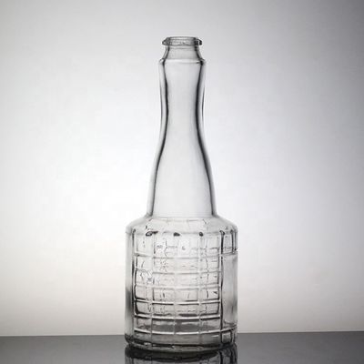 Bottle de vidro em forma de futebol para bebida alcoólica exclusiva