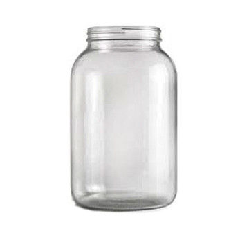 Material do colarinho Vidro 100ml 240ml 300ml 500ml frascos de geleia de frutas com tampa de metal