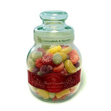 Material do colarinho Vidro 100ml 240ml 300ml 500ml frascos de geleia de frutas com tampa de metal