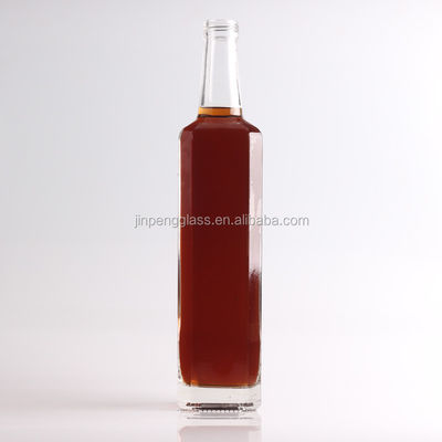 Material do corpo de vidro Garrafa de vidro de vinho para design de embalagem de bebidas alcoólicas personalizado