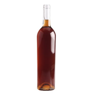 Material do corpo de vidro Garrafa de vidro de vinho para design de embalagem de bebidas alcoólicas personalizado
