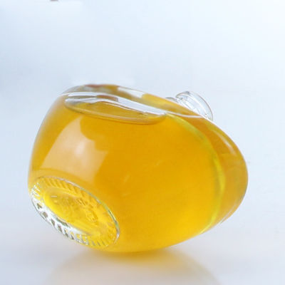 Super Flint Glass Liquor Bottle para Whisky Gin Rum Guala Top e Design Inovador