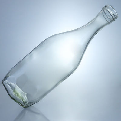 Brandy Whiskey Gin Rum Garrafa de vidro com tampa de parafuso de vedação de bebidas industriais Tipo cortiça
