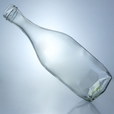 Brandy Whiskey Gin Rum Garrafa de vidro com tampa de parafuso de vedação de bebidas industriais Tipo cortiça