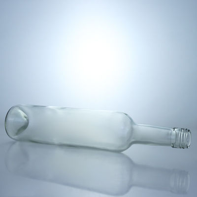 Garrafa de 500 ml de vidro para whisky gin rum vodka Decal superfície manuseio e parafuso