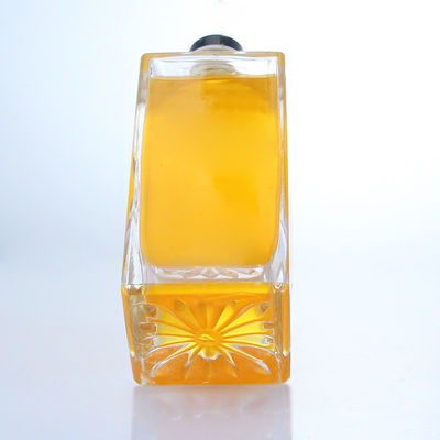 Whisky Vodka Tequila Gin Rum Garrafa de vidro de pequena capacidade com logotipo e de cortiça