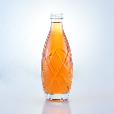 Garrafas de água de vidro transparentes personalizadas com tipo de vedação exclusivo