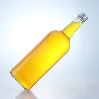 Botelha de vidro para Whisky Vodka Tequila Gin Rum Personalizável