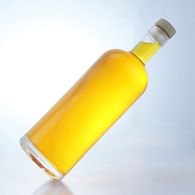 Material de base de vidro, tampa de parafuso, tipo de vedação, garrafa de bebidas alcoólicas para uísque, vodka, tequila, gin e rum