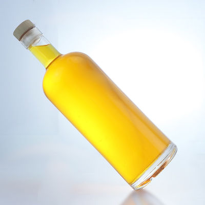 Material de base de vidro, tampa de parafuso, tipo de vedação, garrafa de bebidas alcoólicas para uísque, vodka, tequila, gin e rum