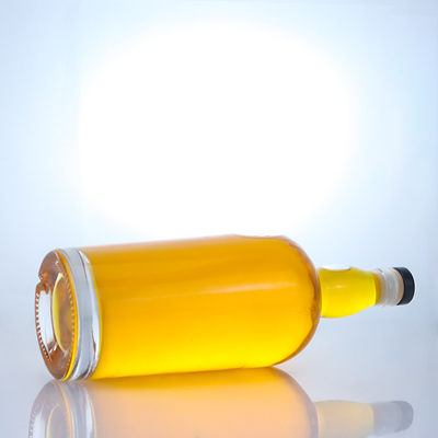 Liquor Industrial Super Flint Garrafa de vidro com cortiça Personalize sua bebida
