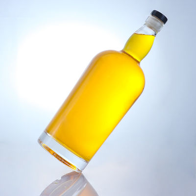 Liquor Industrial Super Flint Garrafa de vidro com cortiça Personalize sua bebida