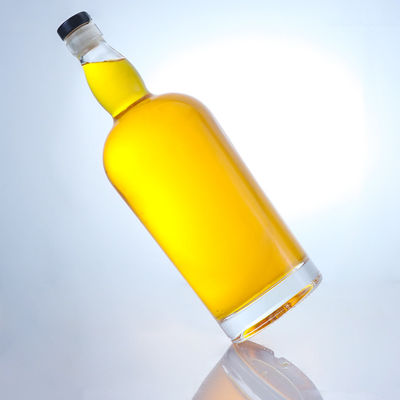 Liquor Industrial Super Flint Garrafa de vidro com cortiça Personalize sua bebida