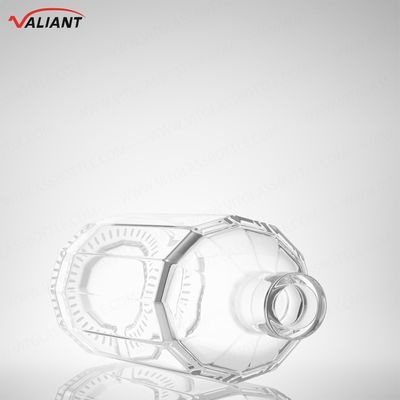 Rum Vodka Whisky Tequila Gin 250 ml Super Flint Glass com cortiça e forma personalizada