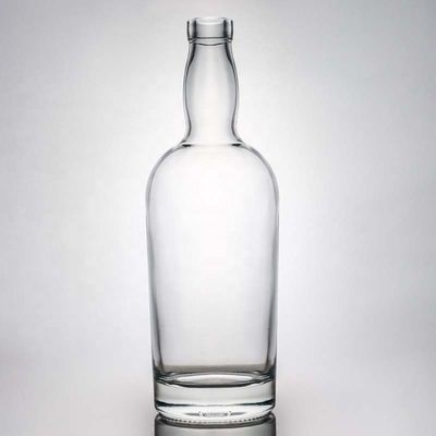Cola de vidro Vodka Whisky Gin Rum Botelho 375 ml 500 ml 700 ml 750 ml 1000 ml com T de cortiça
