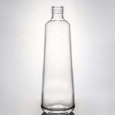 Cola de vidro Vodka Whisky Gin Rum Botelho 375 ml 500 ml 700 ml 750 ml 1000 ml com T de cortiça