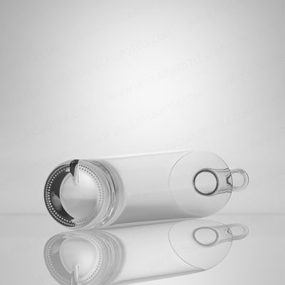 Garrafa de vidro de logotipo personalizado para rum Vodka Whiskey Tequila Gin 750ml Super Flint Glass