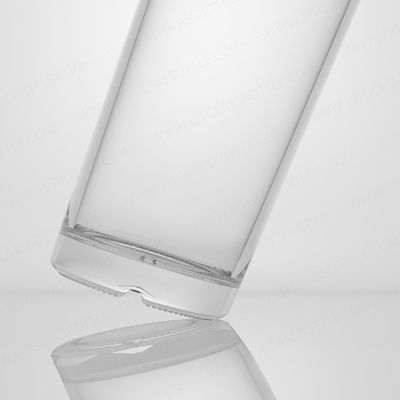 Garrafa de vidro de logotipo personalizado para rum Vodka Whiskey Tequila Gin 750ml Super Flint Glass