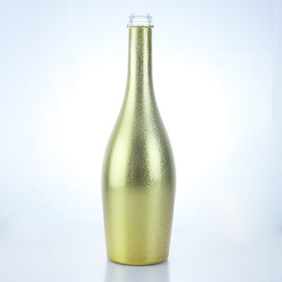 Tipo de vedação Garrafas de vidro de cortiça Super Flint para uísque Vodka Rum Capacidade personalizada