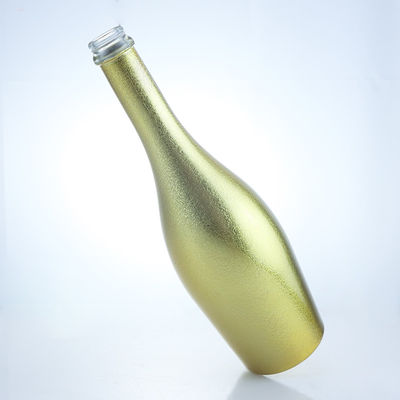 Tipo de vedação Garrafas de vidro de cortiça Super Flint para uísque Vodka Rum Capacidade personalizada