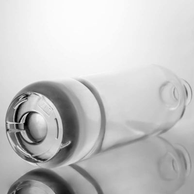 Collar de vidro Tipo de vedação Top de cortiça 1000 ml garrafa de licor para uísque Vodka Tequila
