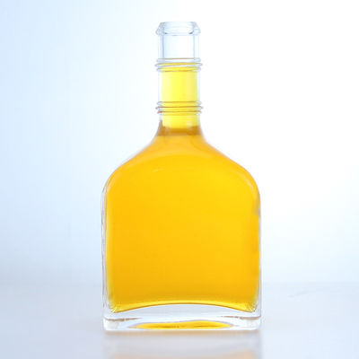 Vodka Whisky Rum Gin Garrafa de vidro de licor com superfície decal e alta taxa de recompra