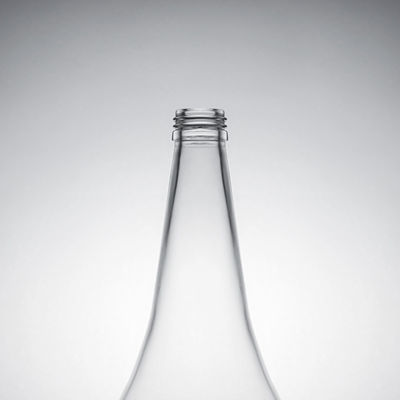 Garrafa de bebida de vidro para champanhe, brandy e uísque de 750 ml de material de Super Flint
