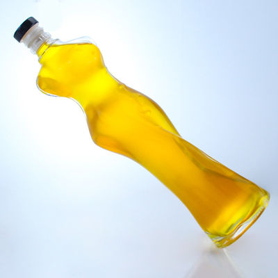 Design de garrafa de vidro de tequila para champanhe brandy uísque e mais