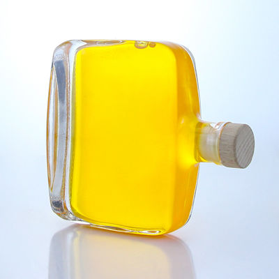 Liquor Industrial 300 ml garrafa de vidro de Super Flint com rolha