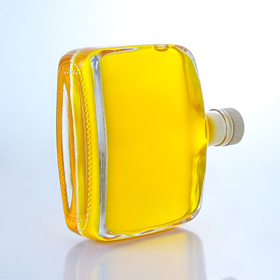 Liquor Industrial 300 ml garrafa de vidro de Super Flint com rolha