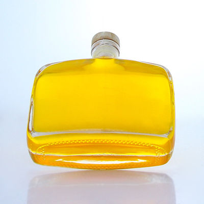 Liquor Industrial 300 ml garrafa de vidro de Super Flint com rolha
