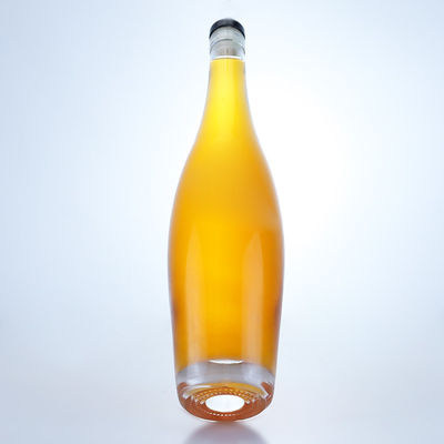 Colarinho de vidro 500ml garrafa para uísque brandy champanhe e mais